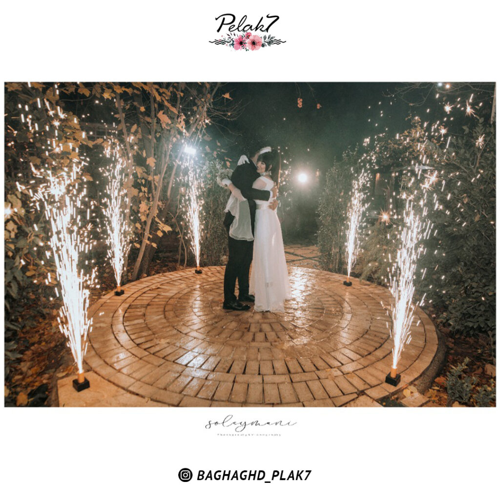 آتش بازی مراسم عقد و عروسی