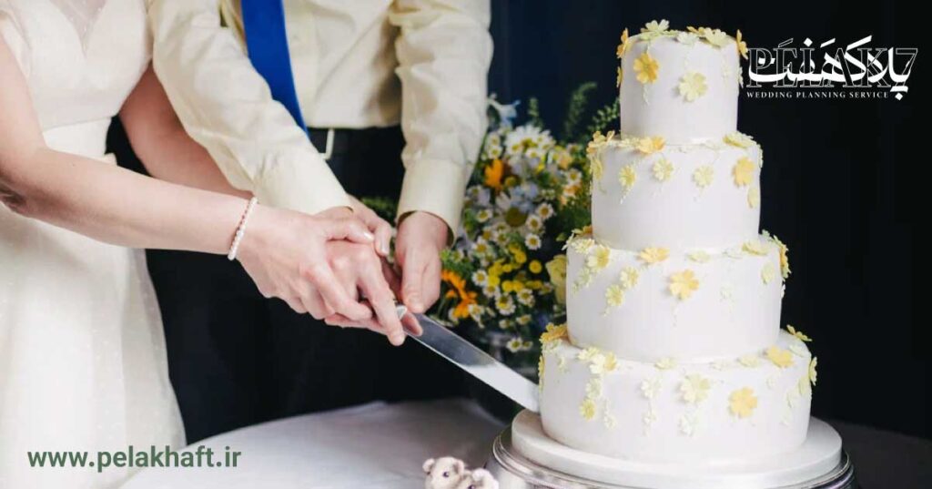کیک عقد و عروسی