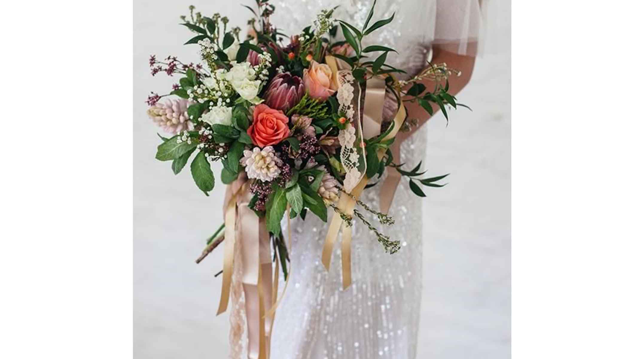 اگر شما یک عروس روستایی هستید، دسته گل هایی را دوست خواهید داشت